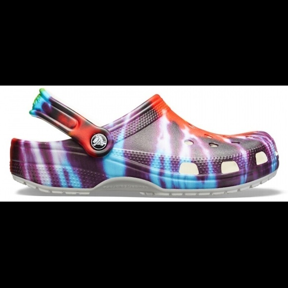 Crocs CLASSIC TIE-DYE GRAPHIC CLOG - Picture 4 of 6